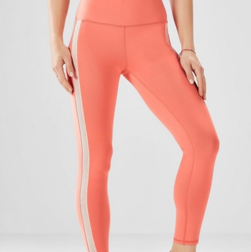 Fabletics - Magnolia High Waisted Orage Leggings